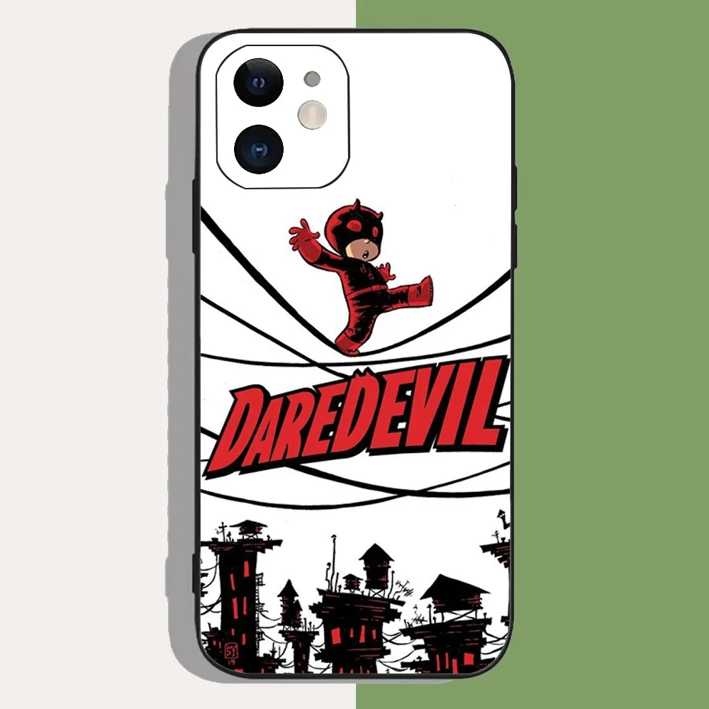 Cool D-Daredevil custodia per telefono per Iphone 15 11 13 14 Pro Max 7 8 Plus X Xr Xs Max Se2020 12mini Cover Case