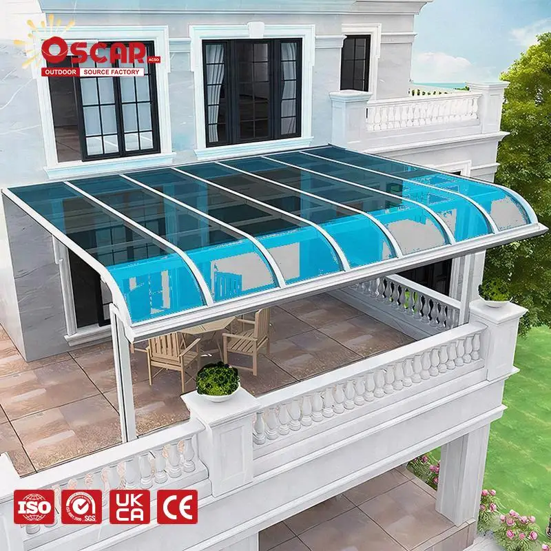 Outdoor Rain Protection Canopy Warehouse Villa Garage & Shed with Free Sample Canopy Awning