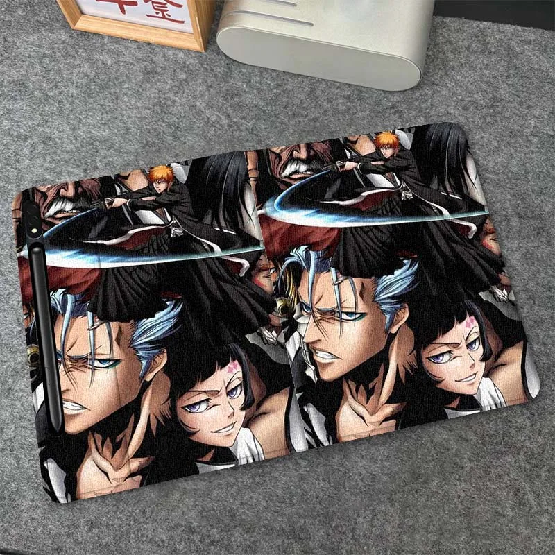 Cartoon B-BLEACHS Cool For Samsung Galaxy Tab S6 S8 S9 S10 Lite FE 10.4 11 Inch 2022 2024 Tablet Case