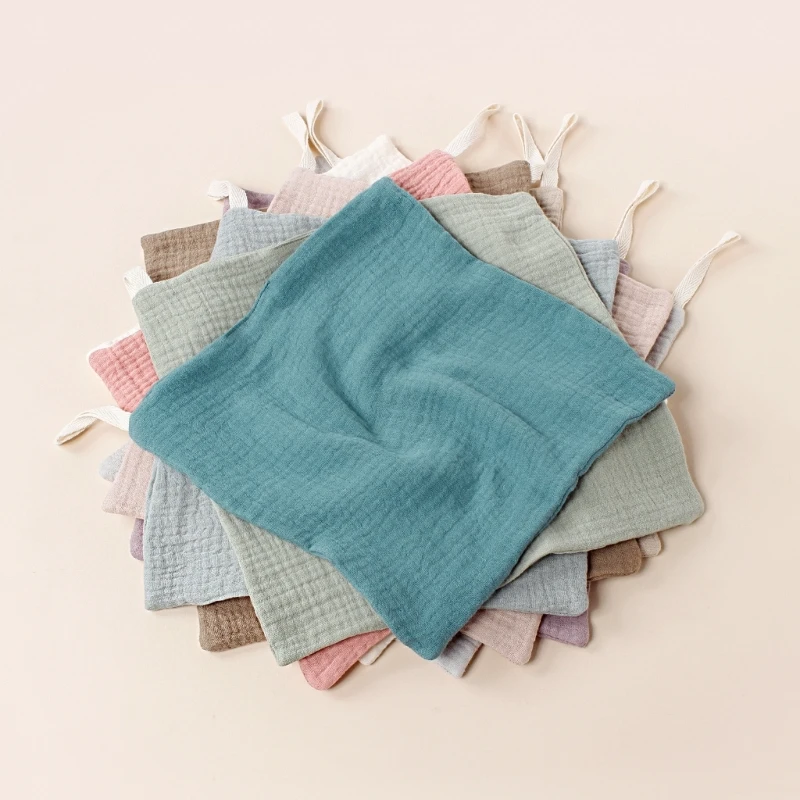 Cotton  Towel Newborn Baby Items 4 Layer Washcloths Baby Bibs Handkerchief Soft Saliva Towel  Feeding Burp Clot