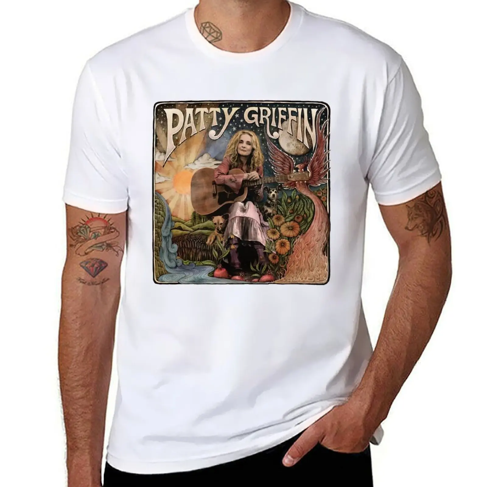 

Singer Patty Griffin Logo Music T-Shirt graphic t shirts for man t shirts for man graphic vintage T-Shirt