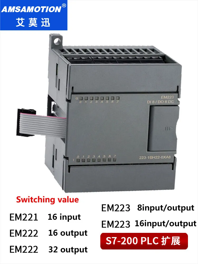 S7-200 PLC moduł rozszerzający AMSAMOTION kompatybilny z programowalny sterownik logiczny Siemens cyfrowym analogowym moduł rozszerzający