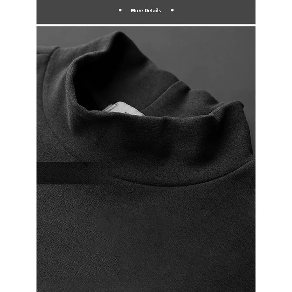 

Мужской вязаный свитер Thiened f-Ne, осень-зима, теплый облегающий базовый слой на подкладке Fce, цвет внутренней одежды