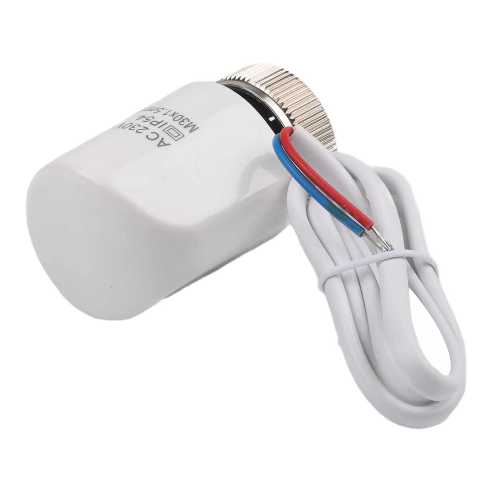2pcs AC230V Electric Thermal Actuator M30x1 5mm for Radiator Valve For Floor Heating Systems with 3 5 Minutes Runtime