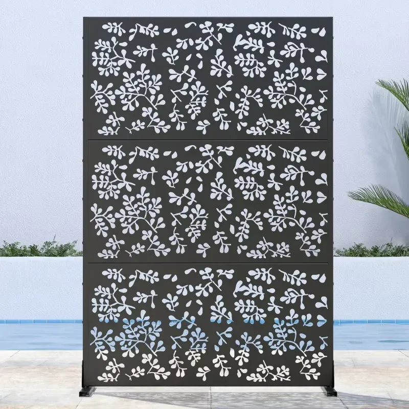 Custom Metal Yard Privacy Screen Supplier Cut Aluminum Garden Screen Manufacturer Outdoor Metal Privacy Screen Panel