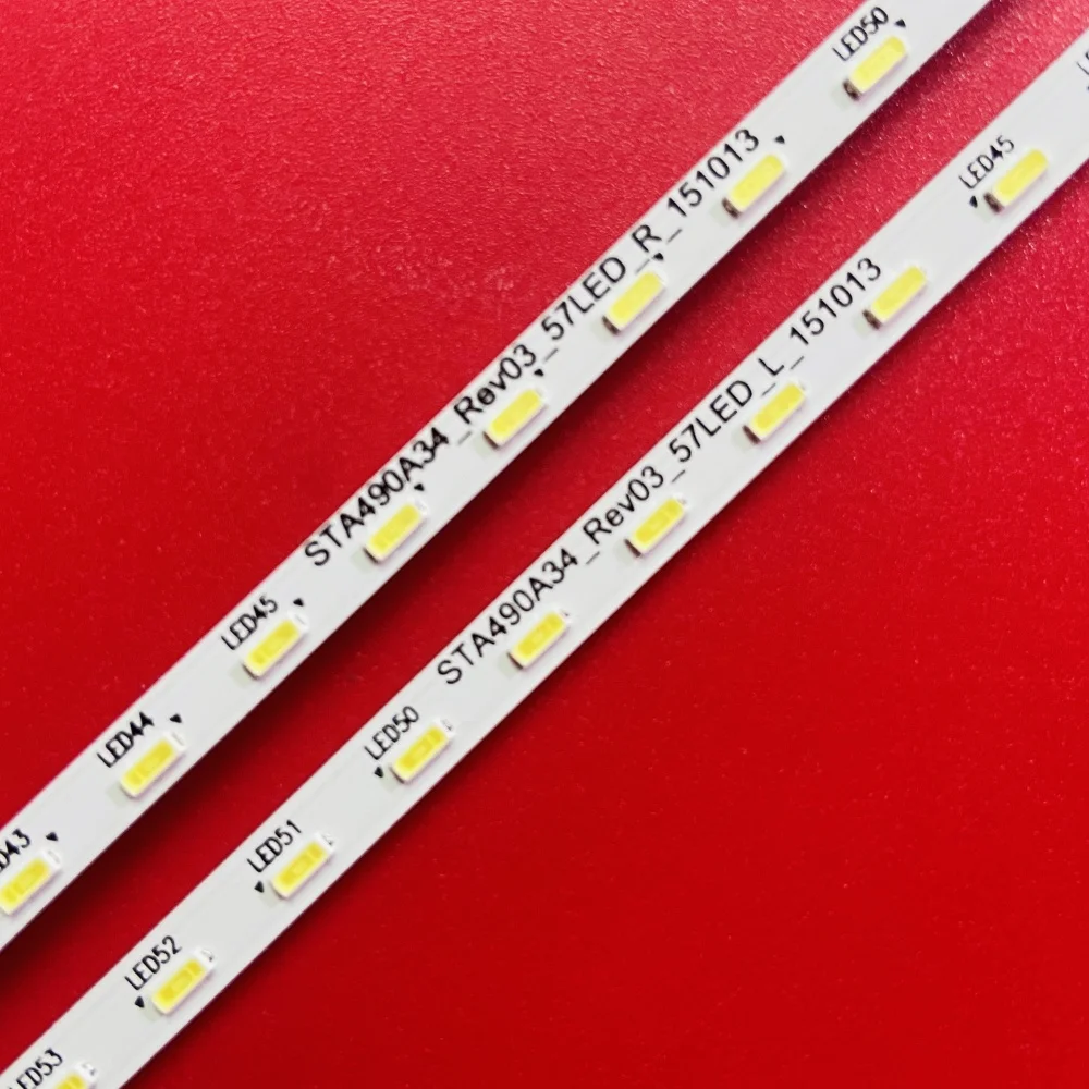 STA490A34_Rev03_57LED_L R_ 151013   LED TV-achtergrondverlichting voor 49 inch KDL-49WD751 KDL-49WD752 strips