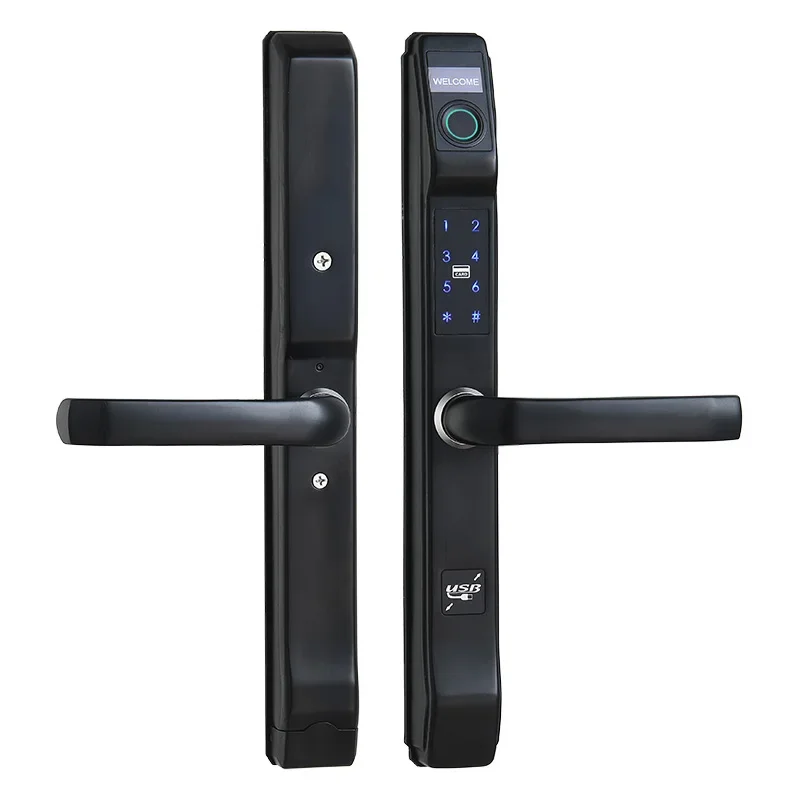 Smart Lock Automatic Door Latch Fingerprint Password With Wifi Electronic Lock