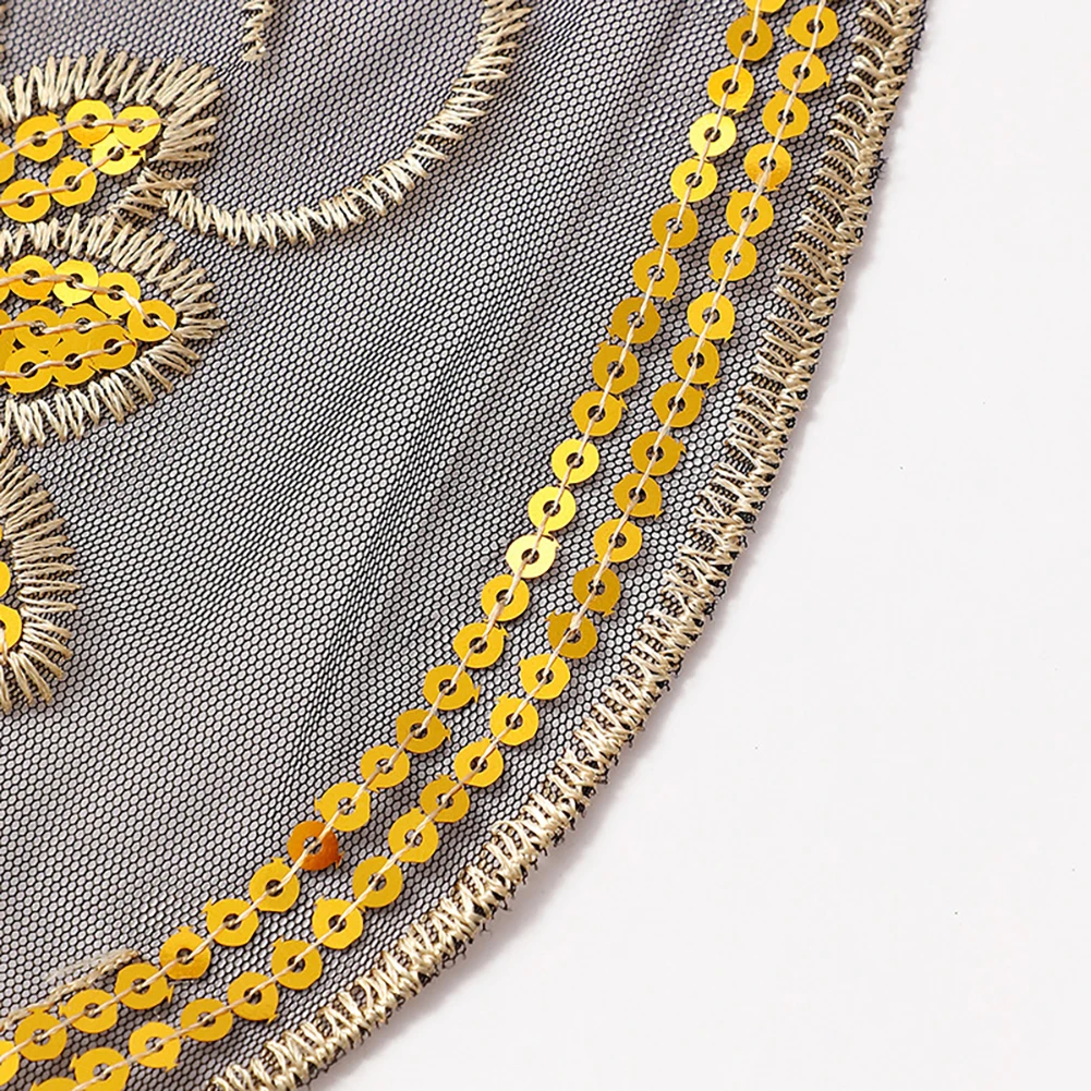 

Women Elegant Long Chiffon Tassel Shawl Embroidered Ethnic Style Bridesmaid Wedding Party Scarf Shawl