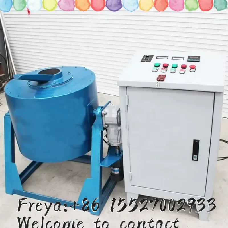 10kg 20kg 50kg Induction Furnace Metal Scrap Iron Steel Copper Melting Furnace Industrial Melting Furnace Equipment