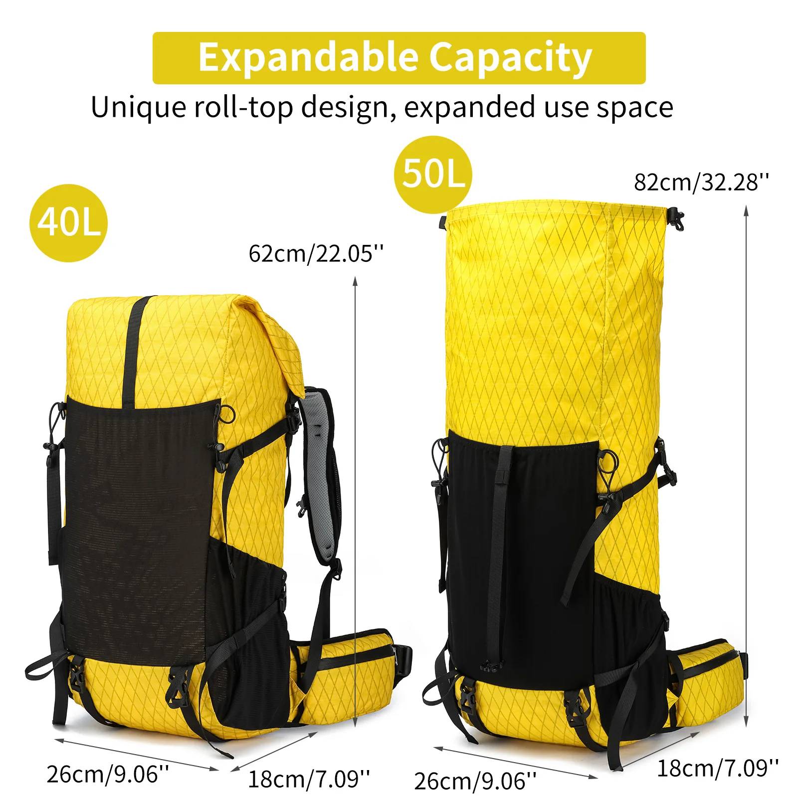 

New Unisex Large Capacity Waterproof Backpack for Outdoor Hiking Camping Mountaineering Travel