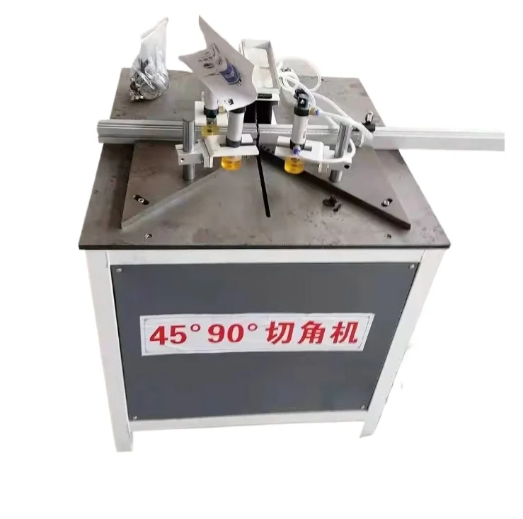 

Высококачественные алюминиевые профили для дверей и окон, машина для резки деревянного алюминия под углом 45 градусов и 90 градусов.