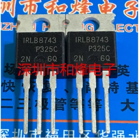 30PCS 50PCS IRLB8743 IRLB8743PBF TO-220 30V 110A