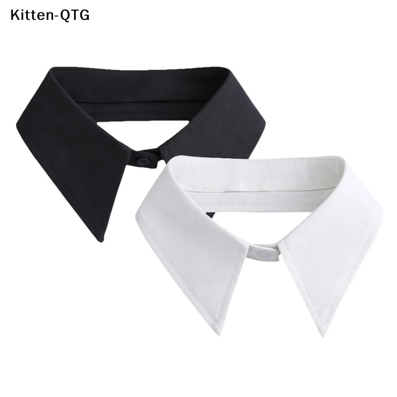 Hot！Fashion Fake Collar Blouse Sweater Shirt Detachable Collar Shirt False Collar Lapel Clothing Decorative
