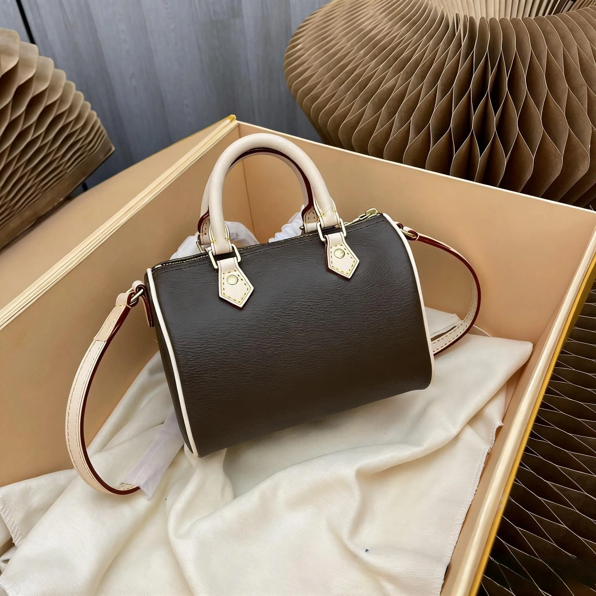 

Женская сумка Boston Bag, новая модель, ретро-стиль, на одно плечо, через плечо, с одной лямкой, роскошная сумка.