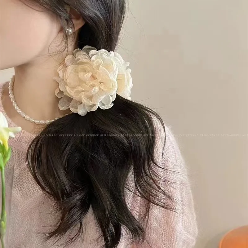 New Sweet Rose Clasp Style Elegant Flower Hair Clip