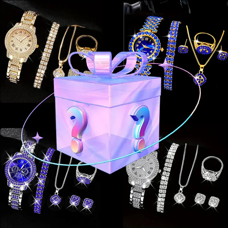 Surprise mysterious box with a 100% winning rate, randomly containing a pocket watch displayed in the image
