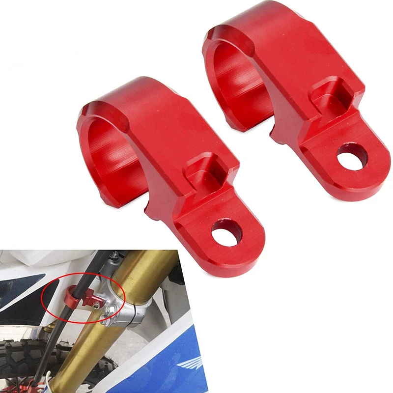 Support de Pince de Tuyau de Conduite de Frein Avant Arrière de Moto pour Honda Crf250L / M Crf250L Crf250M 2012 2013 2014 2015