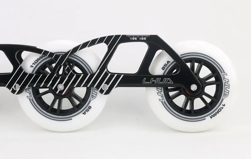 Roues de patins à roulettes en PU - Ensemble de 4 pour patins à roulettes, rollerblades, ensemble de roues 85A, patins de vitesse en ligne, grandes roues de 110 mm