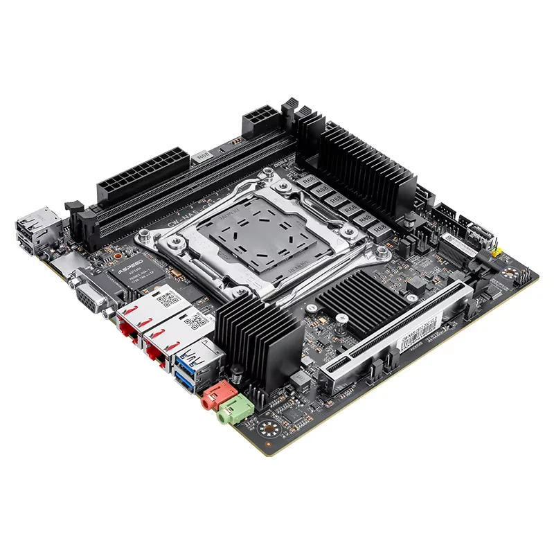 

Topton NAS Motherboard Intel XEON E5 V4 Dual 10G NICs Server Grade C612 Max 10*SATA 4*NVMe PCIE X16 Split Firewall ITX Mainboard