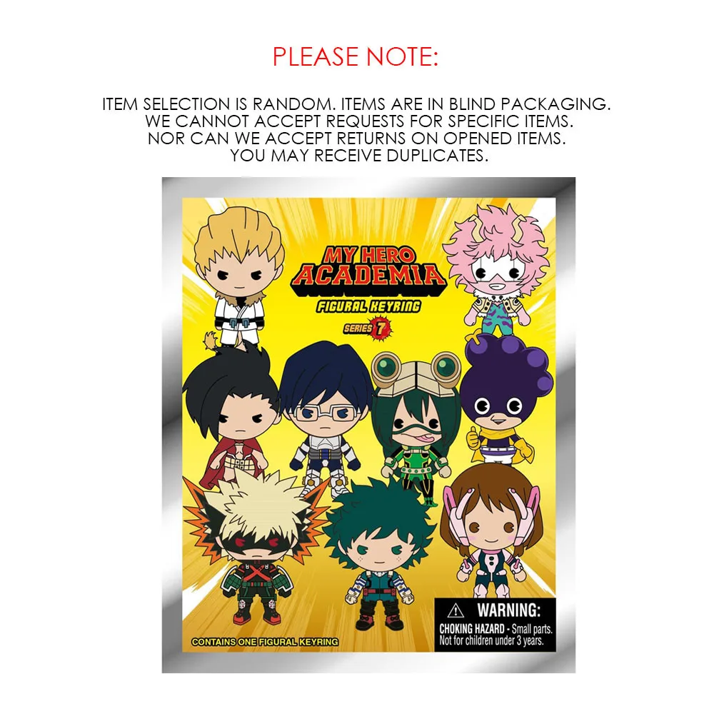 1szt MY HERO ACADEMIA Oficjalnie licencjonowany brelok do torby z klipsem Random One Katsuki lub innych znaków na prezenty dla mamy i przyjaciela