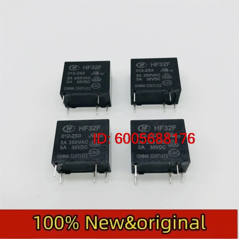 10PCS JZC-HF32F-005/009/012/018/024-ZS3 conversion 5-pin 3A250VAC Hongfa relay Original & Brand New