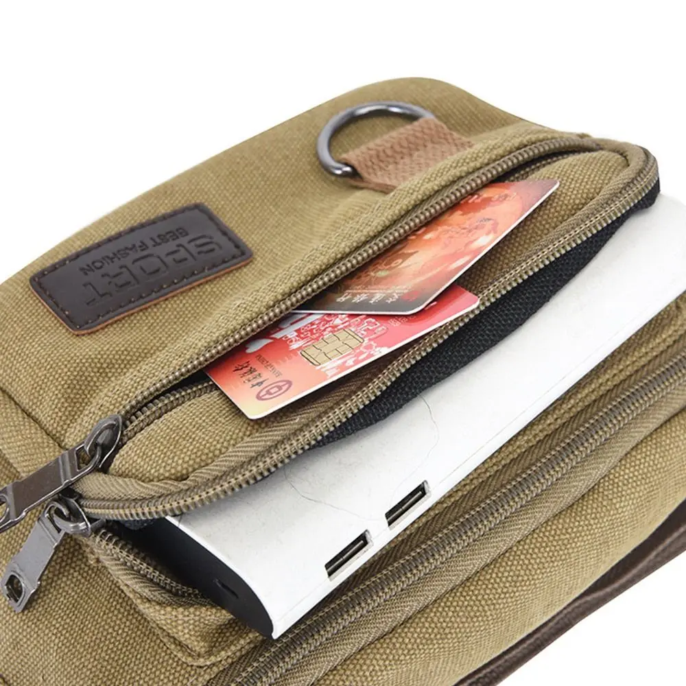 Nuova marsupio in tela, marsupio per telefono, borsa da viaggio, marsupio da uomo, marsupio, marsupio alla moda