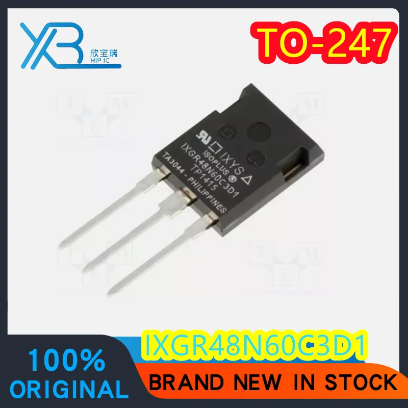

(1/40 pieces) IXGR48N60C3D1 TO-247 IXGR48N60 IGBT 600V 56A Original authentic Spot delivery fast