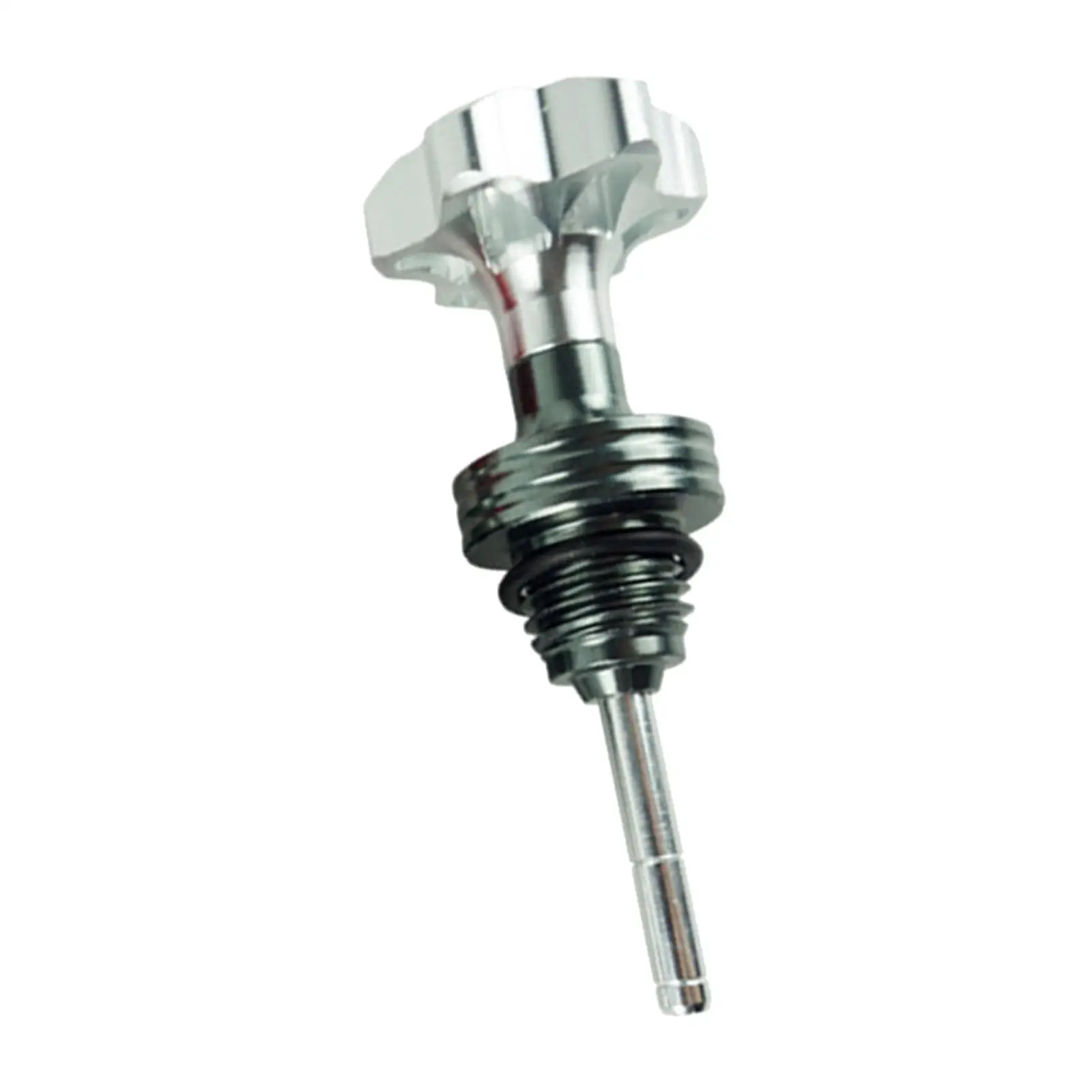 Sturdy Engine Oil Dipstick Cap Easy Install Universal Oil Level Gauge Replacement for 125cc Motorbike
