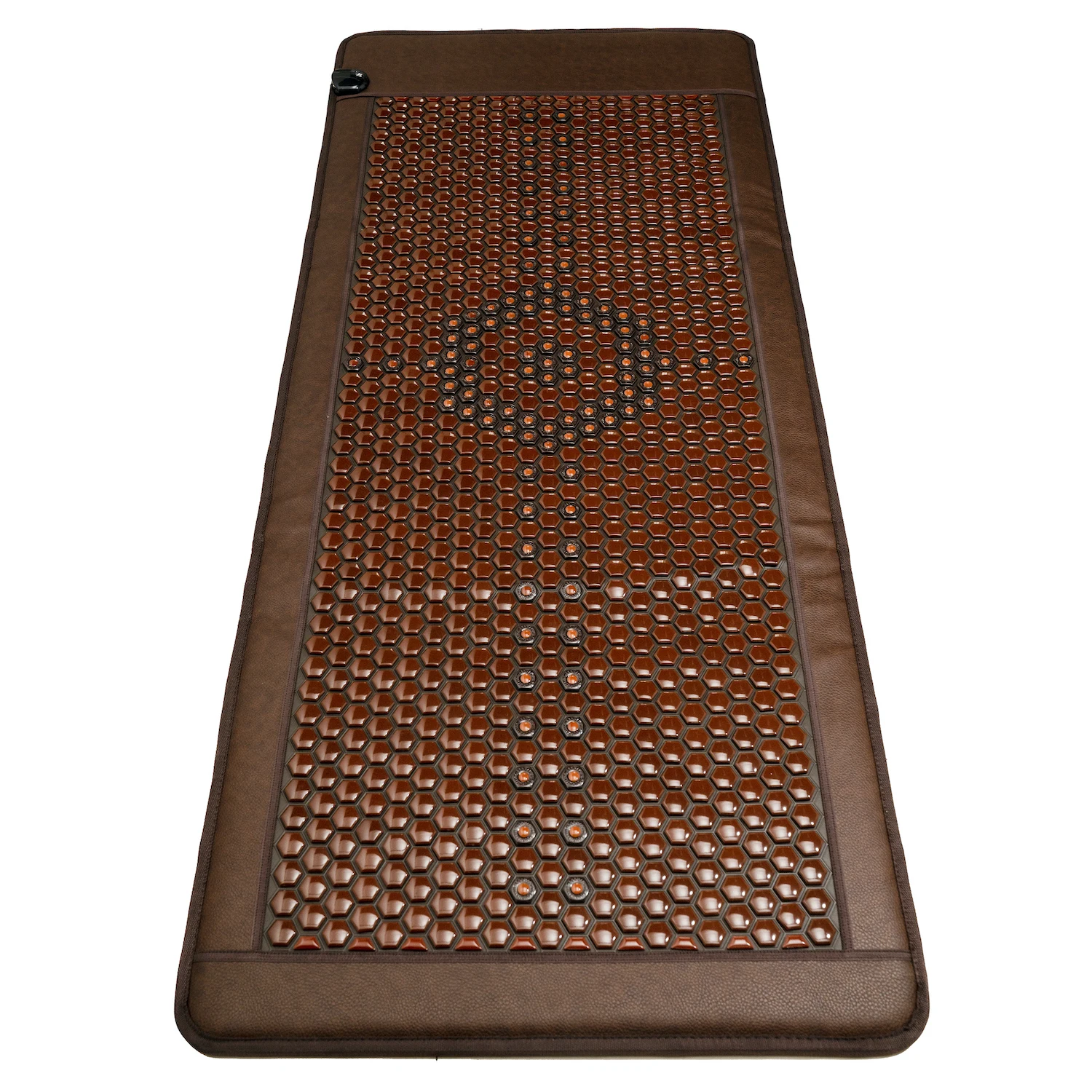 80x190cm Thermal Massage Heating Germanium Bed Mat Infrared Rays Hexagon Honeycomb Structure Tourmaline Ceramic Mattress