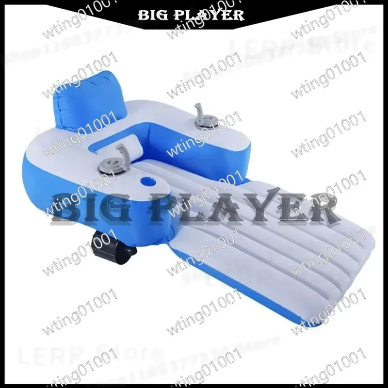 for Propeller Supplies Inflatable Electric Floating Chair with Rowing Propulsion Water Driving Ring for Pool Lake Fun