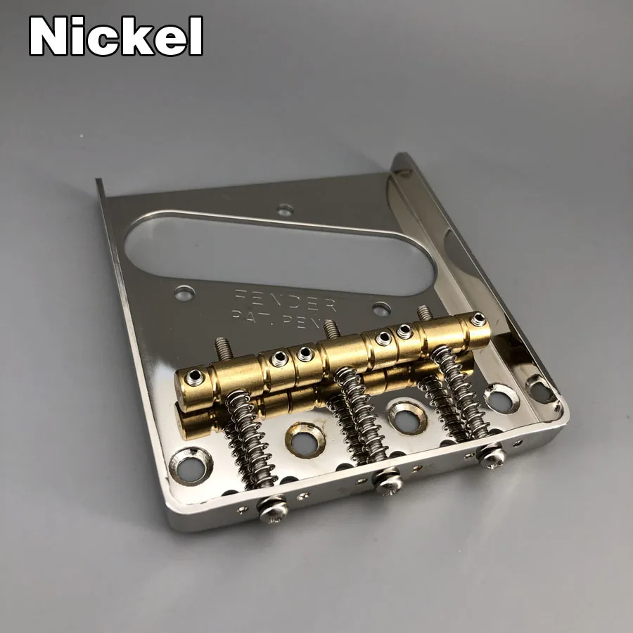 Nickel Vintage Guitar Bridge