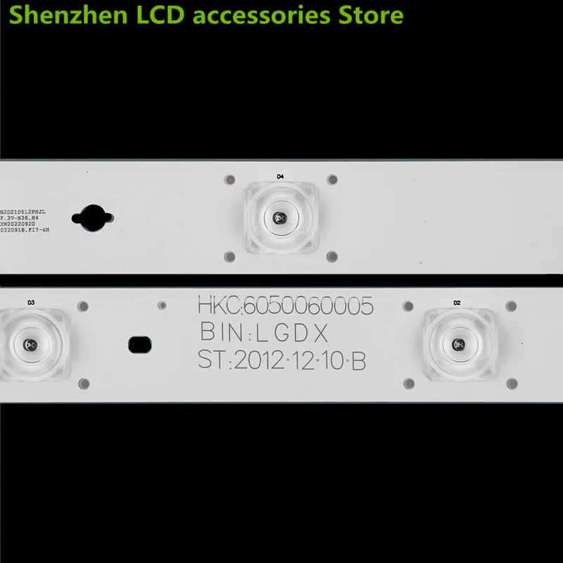 New original FOR HKC-500W-TE01A-50T9-MCPCB LE50H3280 T500HVN01 558MM 3V 6LED 100%NEW LED backlight strip