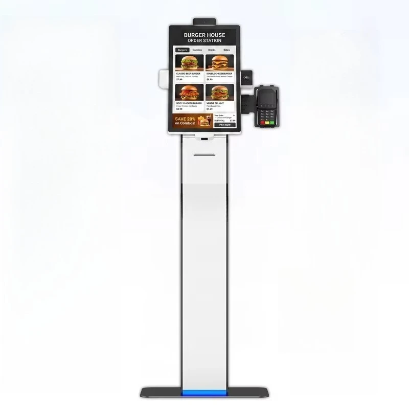 Self-service library book borrowing and returning kiosk system, intelligent self-service inspection equipment