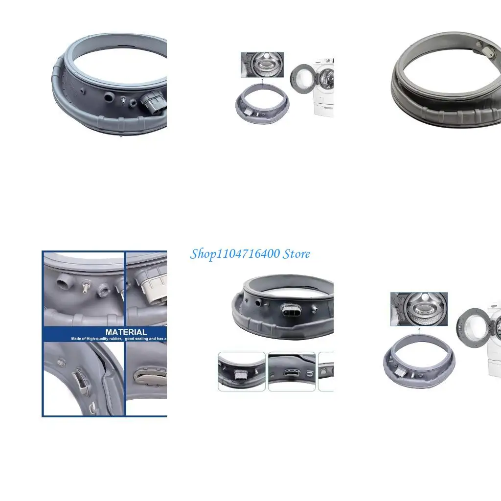 

y1gd Replacement Washer Door Boot Gasket For WF42H5000AW WF42H5200AP WF42H5200AW