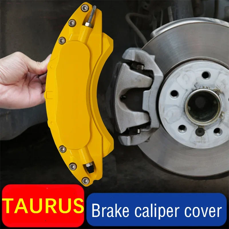 For Ford Taurus Car Brake Caliper Cover Aluminum Metal Fit 2.7T EcoBoost 325 V6 2015 2017