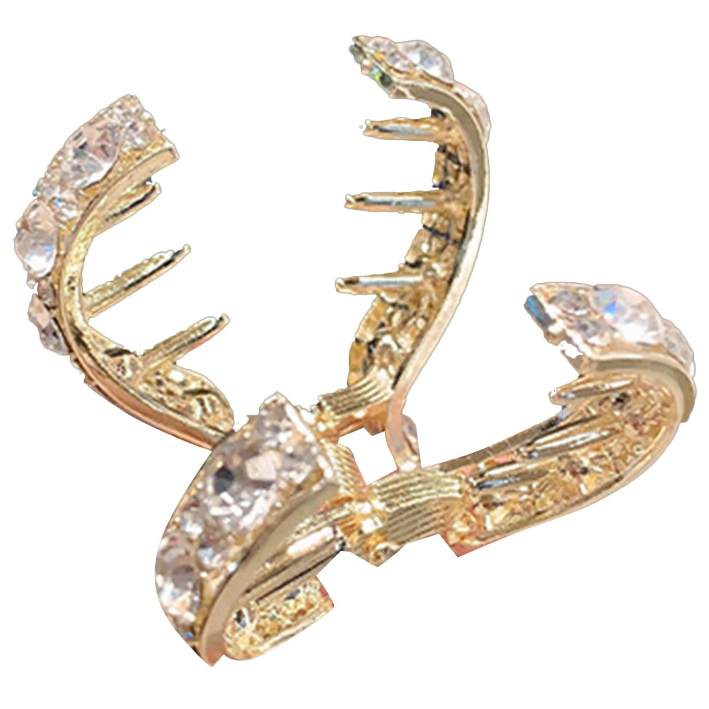 

High Ponytail Claw Clip Rhinestone Accessories for Women Stylish Dense Clips Long Jaw Thick Hair Thin Hair Claw