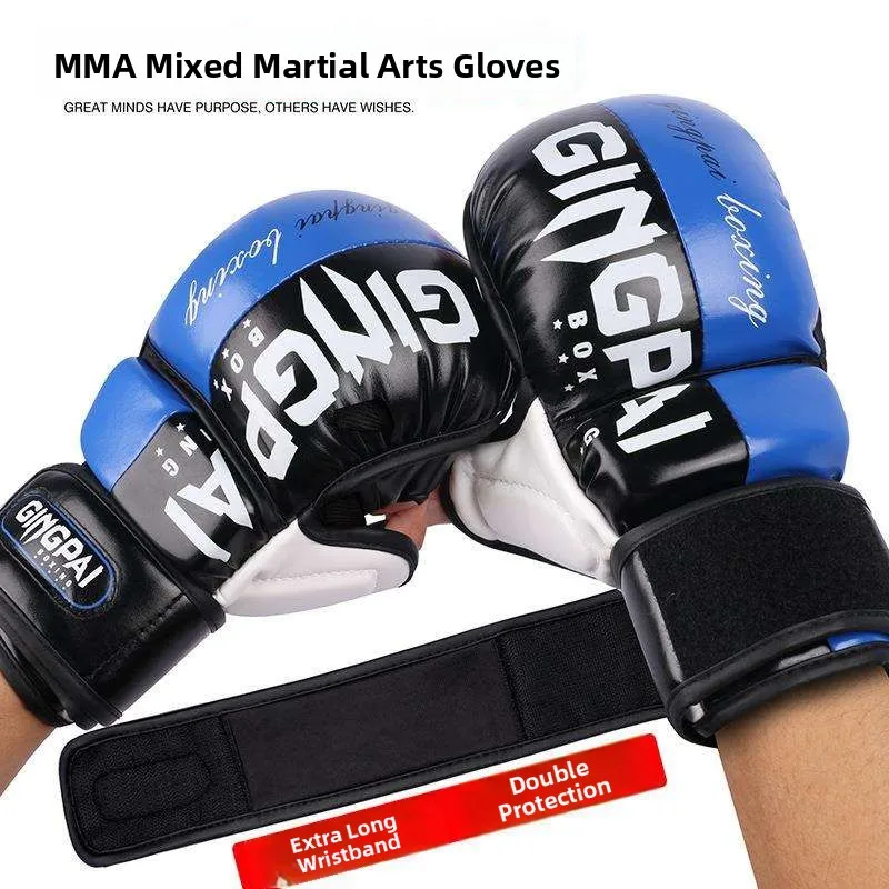 thickened-half-finger-boxing-gloves-mma-training-competition-punching-bag-practical-breathable-adult-men-sports-fitness-equip