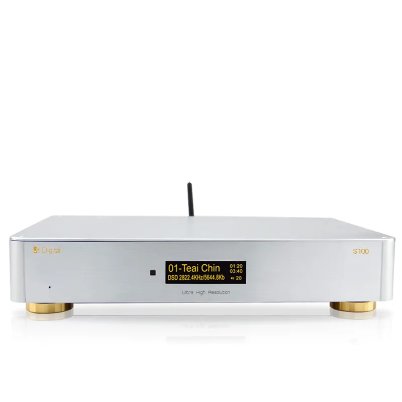 

JF Digital S100 HiFi Player DSD Network Audio Decoder BT 5.0 Receiver PCM 32bit / 384KHZ DSD128