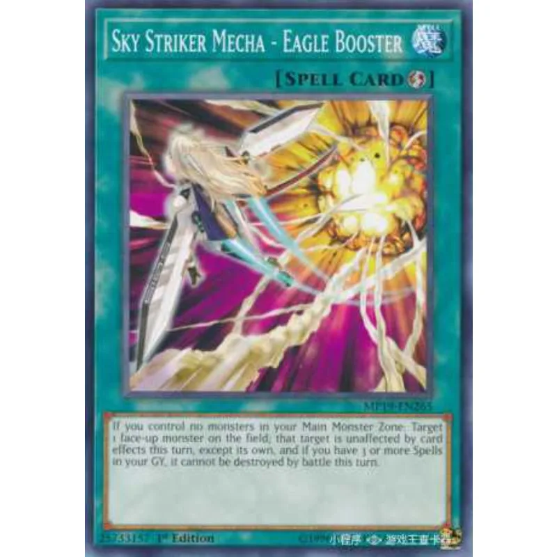 Yugioh Sky Striker Mecha - Eagle Booster MP19-EN265 Common 1st Ed NM