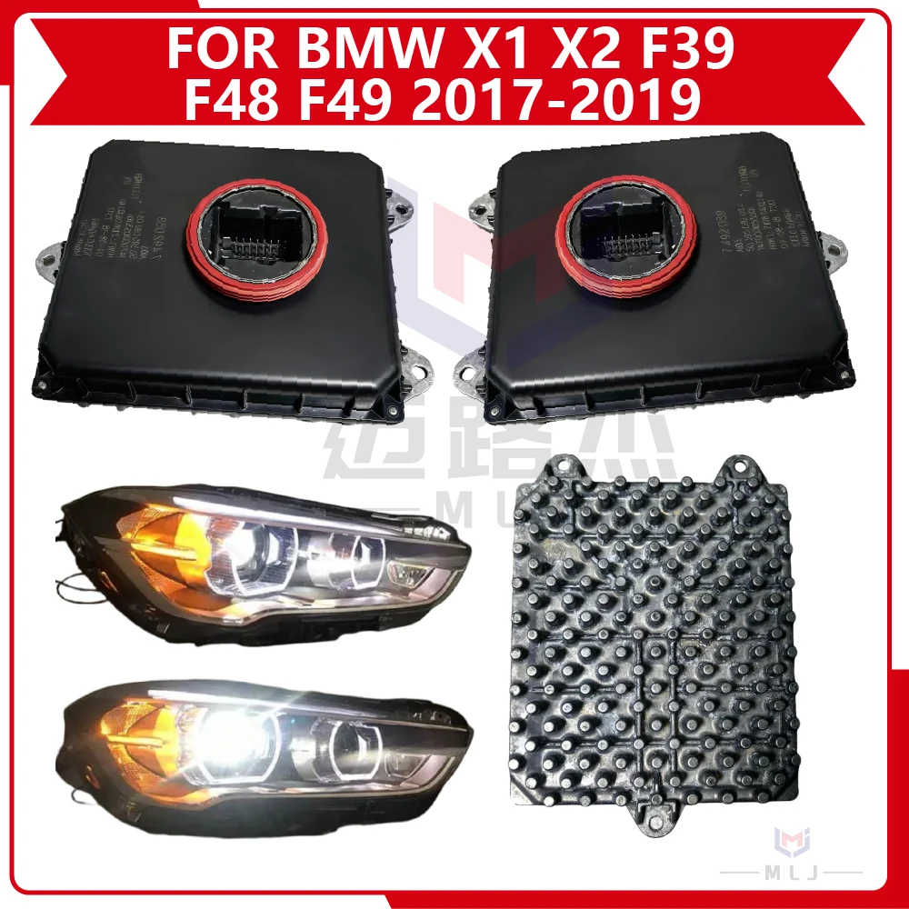 For BMW X1 X2 F39 F48 F49 2017-2019 OEM 63117429121 63117429896 DRL LED Headlight Driver Module Computer Car Accessories