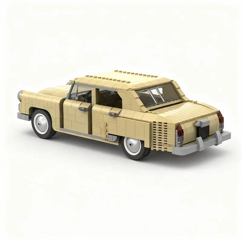 922 قطعة من مكعبات البناء MOC لنموذج فولغا جاز، لعبة تركيب إبداعية، هدية عيد الميلاد، مكعبات تعليمية للأطفال