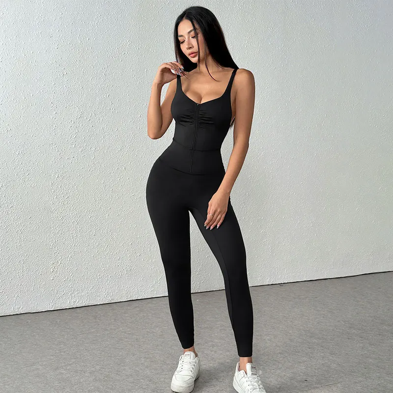 

Solid Sexy Backless Sling Jumpsuits Summer Women Streetwear Fashion Rompers Elegant Lady Bodycon Club Party Jumpsuits Clothing