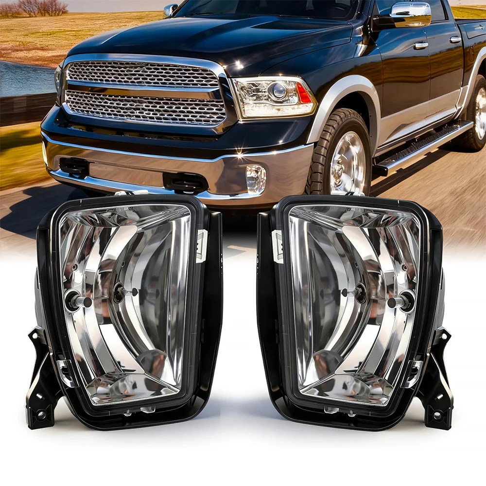 

Противотуманные фары (галогенные) для Dodge Ram 1500 2013-2018 гг., замена передних противотуманных фар для Ram 1500 Classic 2019-2021 гг.