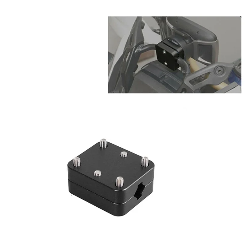 Support GPS de moto antirouille, support de montage Anti-Vibration 12-16Mm, installation facile, support de Navigation