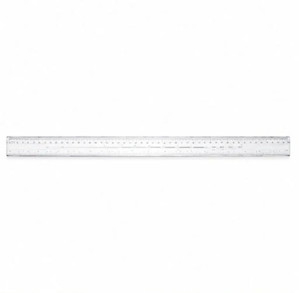 Plastic Flexible Measuring Tool For Sewing Measuring Ruler Engines Transparent Folding Soft 50CM Double Sided Metric