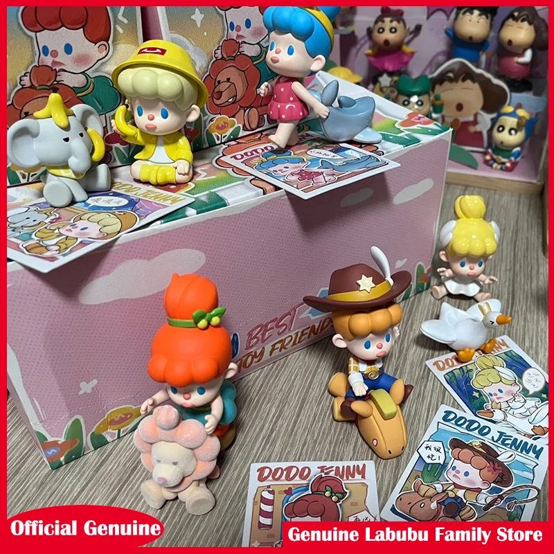 

New Genuine Dodojenny Fourth Generation Doll Friends Blind Box Dodojenny Desktop Ornaments Figure Toys Cute Children Xmas Gift