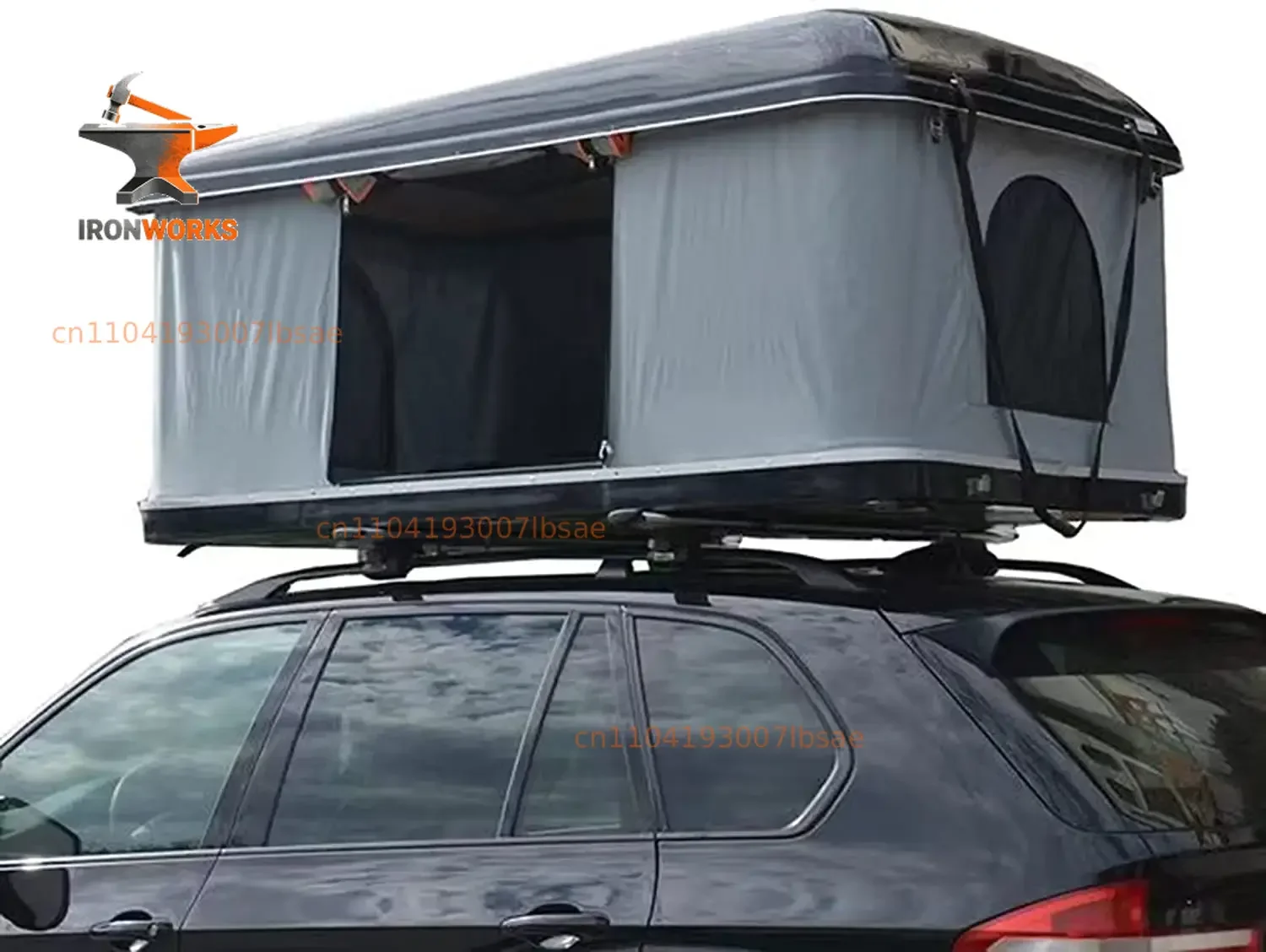 Outdoor Camping Car Roof Top Tent Hard Shell 3 People Suv Car Rooftop Tent For Hiking