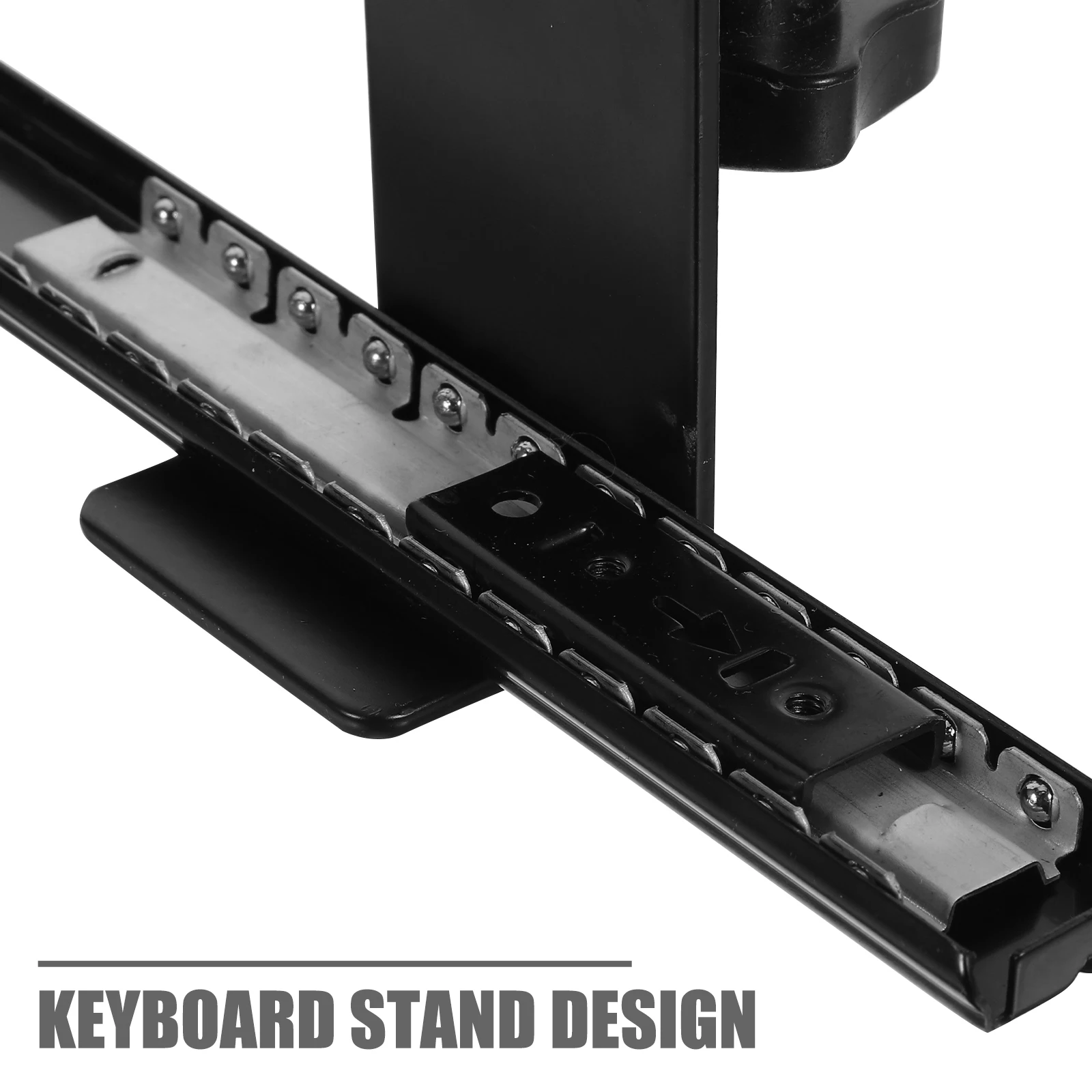 

1Set Desktop Extension Bracekt Adjustable Keyboard Support Bracket Desk Extender Arm Comfortable Work Under Desk Keyboard