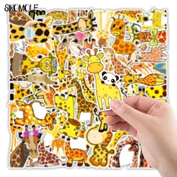10/30/50 pz creativo carino giraffa cartone animato Graffiti per Notebook valigia conto a mano decorazione adesivo giocattolo adesivo decalcomania F5