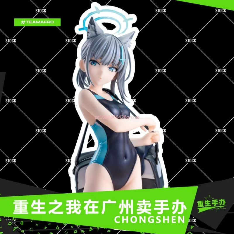 In Stock Azure Game Sand Wolf Shirako Satchel Swimsuit Figure Beast Ears Beautiful Girl Toy Gift Collection